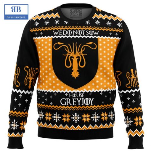 Game Of Thrones Wedo Not Sow House Greyjoy Ugly Christmas Sweater