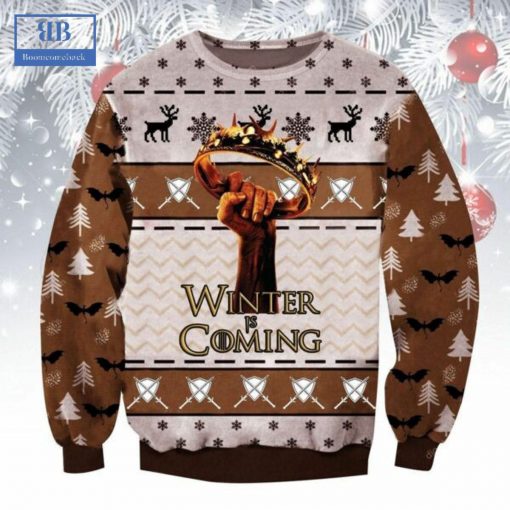 Game Of Thrones Winter is Coming Ver 1 Ugly Christmas Sweater