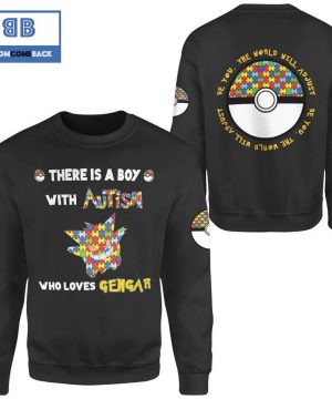 gengar autism pokemon anime christmas 3d sweatshirt 4 GkuMG