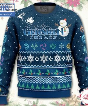 Genshin Impact Ugly Christmas Sweater