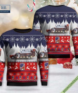 Georges Creek Ambulance Service Christmas Ugly Sweater