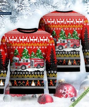 Georgetown Fire Department Ugly Christmas Sweater