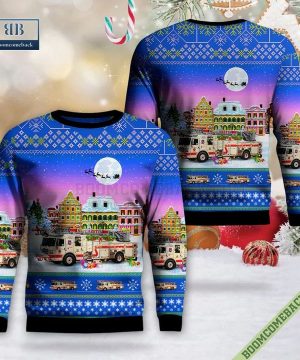 Georgia, Alpharetta Fire Department Ugly Christmas Sweater