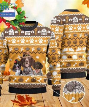 German Shorthaired Pointer Thanksgiving Gift Ugly Christmas Sweater