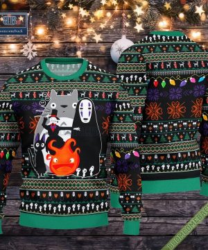 Ghi-bi Characters Ugly Christmas Sweater