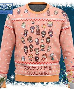 Ghibli Cuties Ugly Christmas Sweater