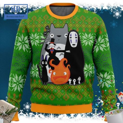 Ghibli Miyazaki Squad Ugly Christmas Sweater