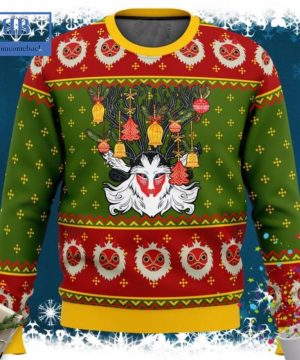 Ghibli Princess Mononoke Ugly Christmas Sweater