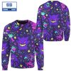 Gengar Autism Pokemon Anime Christmas 3D Sweatshirt