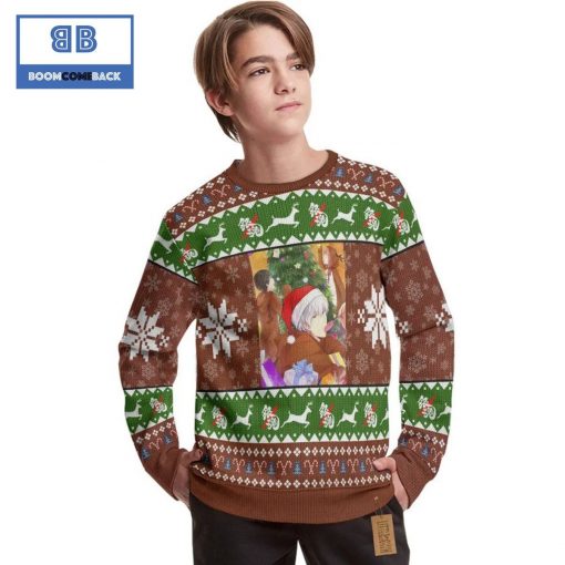 Gintama Anime Christmas Custom Knitted 3D Sweater