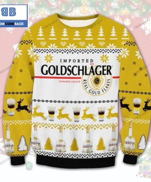 Goldschlager Beer Christmas 3D Sweater