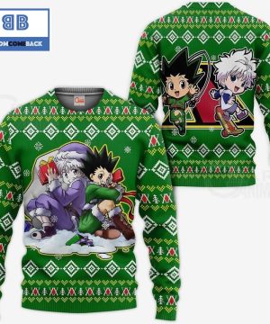 Gon And Killua Hunter x Hunter Anime Ugly Christmas Sweater