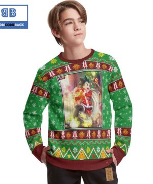 Gon Freecss Hunter x Hunter Anime Christmas Custom Knitted 3D Sweater