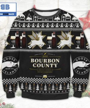 Goose Island Beer Christmas 3D Sweater