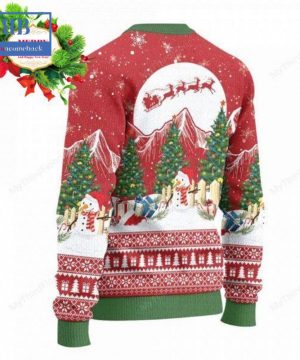 great pyrenees christmas tree snowman ugly christmas sweater 5 doujM