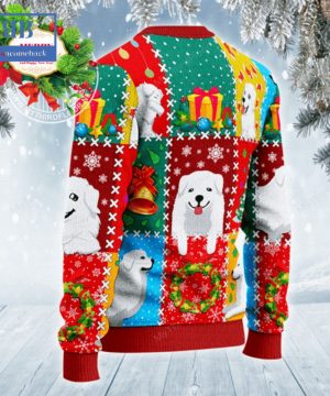 great pyrenees christmas wishes ugly christmas sweater 5 MCl5n