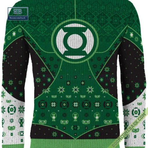 Green Lantern Guardian Of Christmas 3D Ugly Sweater Gift For Adult And Kid