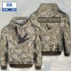 Four Roses Camouflage 3D Hoodie