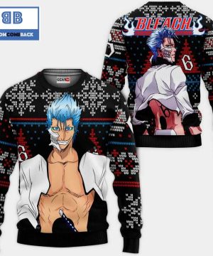 Grimmjow Jaegerjaquez Bleach Anime Ugly Christmas Sweater