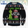 Grinch Witch I Will Drink Captain Morgan Christmas Ugly Sweater