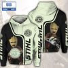 Groot Star War Stihl Black Green 3D Hoodie