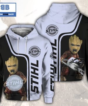 groot stihl star war 3d hoodie ver 1 2 H8myQ