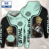 Groot Stihl Star War 3D Hoodie ver 3