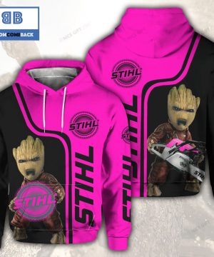 groot stihl star war 3d hoodie ver 3 2 thfaY