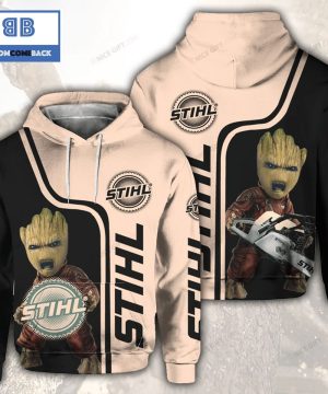 groot stihl star war 3d hoodie ver 5 2 o8E2O