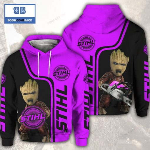 Groot Stihl Star War 3D Hoodie ver 6