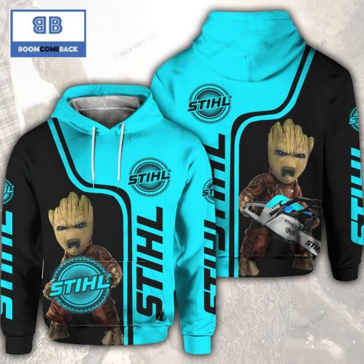 Groot Stihl Star War 3D Hoodie ver 7