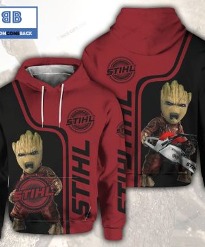 groot stihl star war 3d hoodie ver 8 2 0IqjG