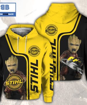 groot stihl star war 3d hoodie ver 9 2 yRu6l