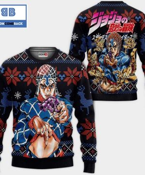 Guido Mista JoJo’s Bizarre Adventure Anime Christmas 3D Sweater