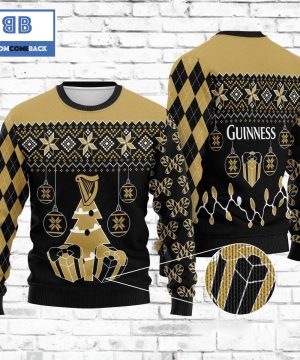 Guinness Beer Christmas 3D Sweater