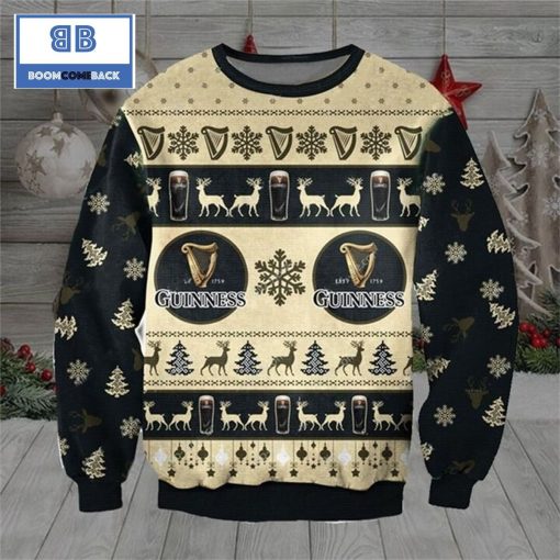 Guinness Beer Ugly Knitted Sweater