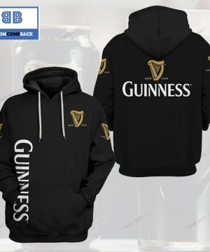 guinness black 3d hoodie 2 LJ1tN