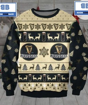 Guinness Logo Beer Christmas 3D Sweater