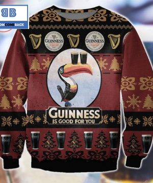 Guinness Toucan Beer Is Good For You Christmas 3D Sweater