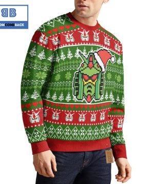 Gundam Pixel Anime Christmas Custom Knitted 3D Sweater