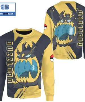 guzzlord pokemon anime christmas 3d sweatshirt 4 WRWBL