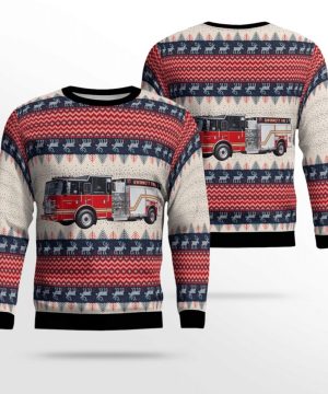 Gwinnett County Fire Department Ugly Christmas Sweater