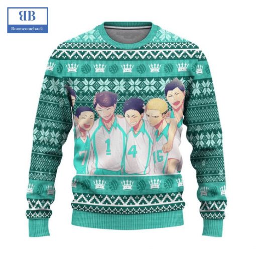 Haikyuu Aoba Johsai High Ugly Christmas Sweater