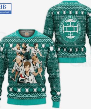 Haikyuu Date Tech High Ugly Christmas Sweater