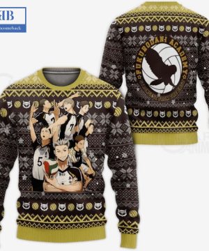 Haikyuu Fukurodani Academy Ver 1 Ugly Christmas Sweater