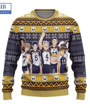 Haikyuu Fukurodani Academy Ver 2 Ugly Christmas Sweater