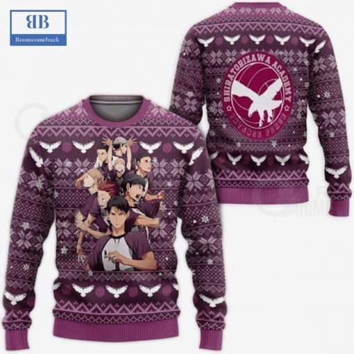 Haikyuu Shiratorizawa Academy Ver 2 Ugly Christmas Sweater