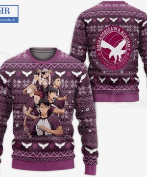 haikyuu shiratorizawa academy ver 2 ugly christmas sweater 3 20N1i