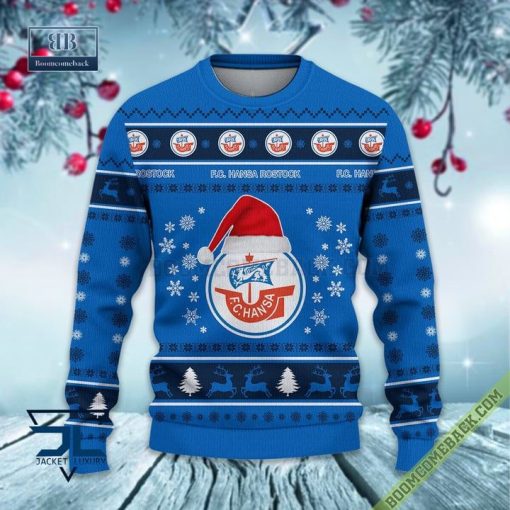 Hansa Rostock Ugly Christmas Sweater 2 Bundesliga Xmas Jumper