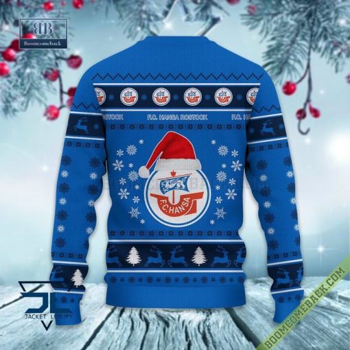 Hansa Rostock Ugly Christmas Sweater 2 Bundesliga Xmas Jumper